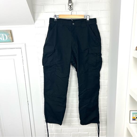 5.11 Tactical Men’s Black Utility Tactical Cargo Pants Size Large Regular - Picture 1 of 9